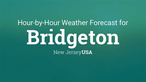 bridgeton nj weather forecast